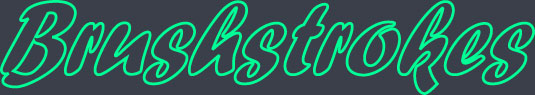 Brushstrokes logo